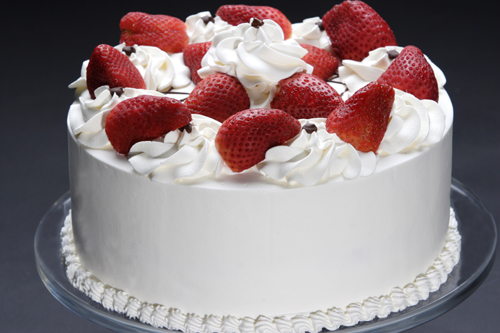 Strawberry Whip Cream Cake