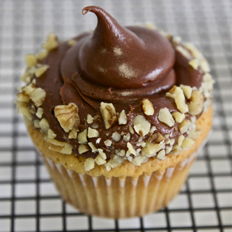Chocolate Banana Cupcake